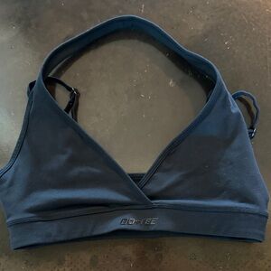 Bo+Tee Black Sports Bra